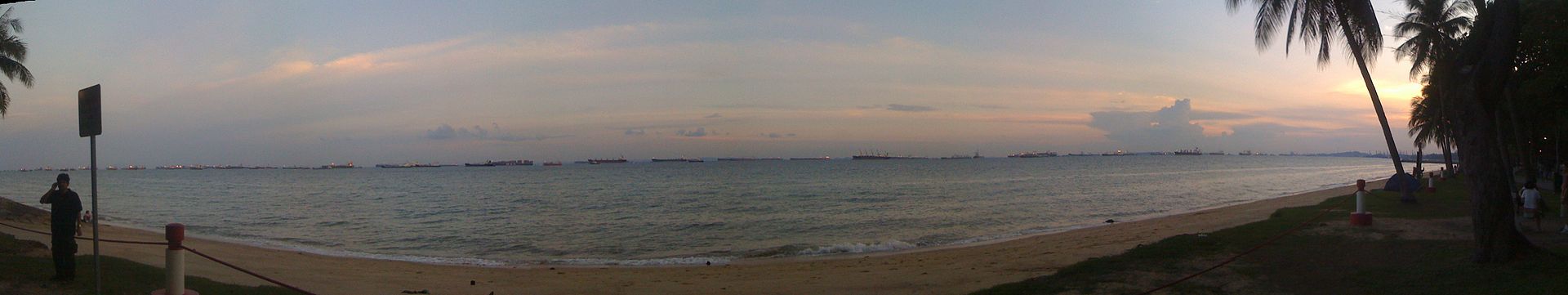 East Coast Park at sunset