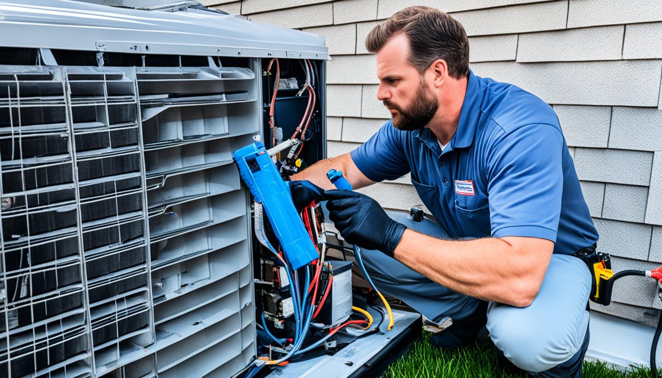 Aircon chemical overhaul process